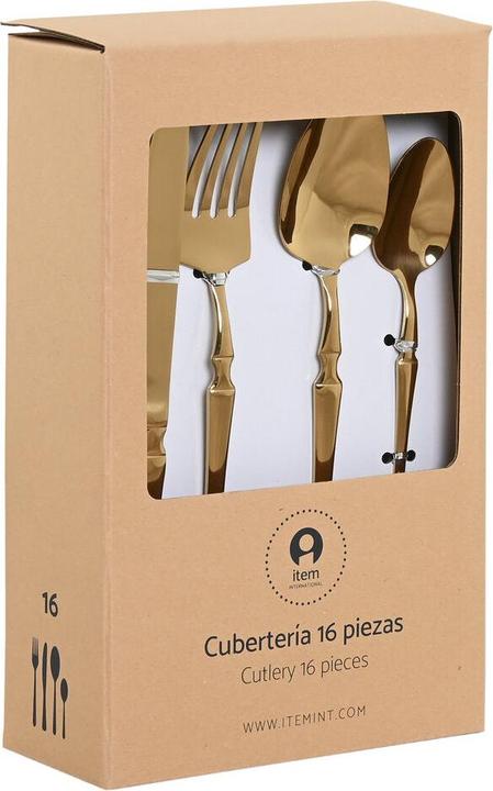 Produktbild Esprit Besteck Edel 3 x 1,5 x 15 cm 16 Stücke (16 Stück, Messer, Löffel, Gabel)