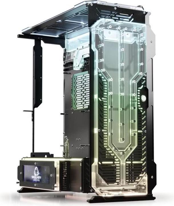Produktbild Singularity Computers Singularity Computer Spectre 4 Elite Frontpanel, Acryl - transparent