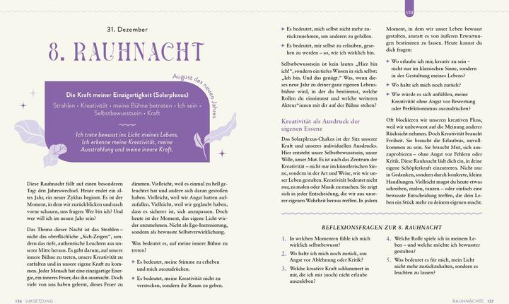 Produktbild Rauhnächte - Reguliere dein Nervensystem und schaffe die Basis für persönliches Wachstum (Deutsch, Tanja Suppiger, 2025)