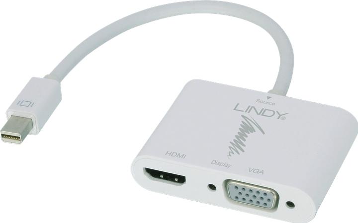 Produktbild Lindy Mini-DisplayPort 1.2 zu (HDMI, VGA, 10 cm)