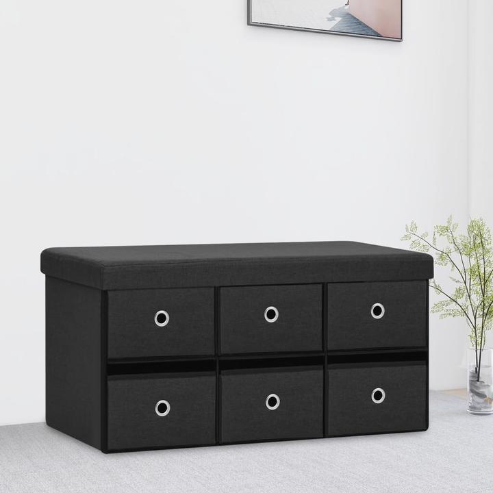 Image du produit vidaXL Bank mit Stauraum (76 cm)