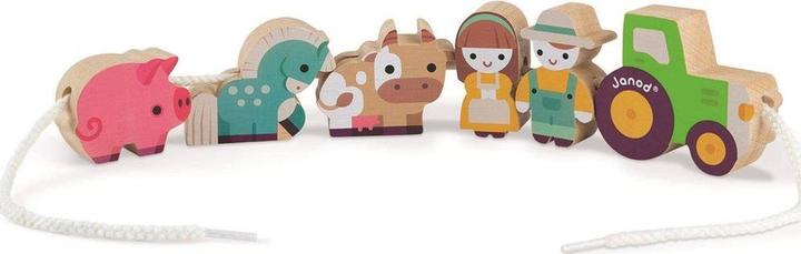 Actual product image Janod Thread game farm