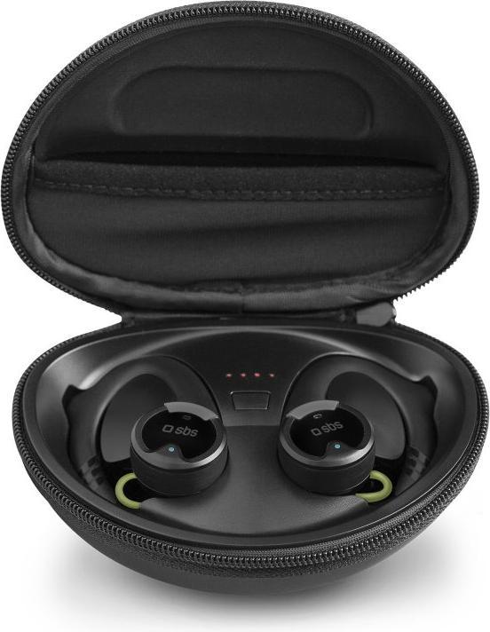 Immagine prodotto SBS Auricolari Sport Stereo Wireless TWS 740mAh Base di ricarica nera (Nessuna cancellazione del rumore, Senza fili)