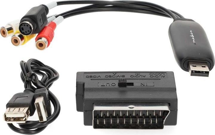 Produktbild Nedis VGRRU101BK (Analog -> Digital)