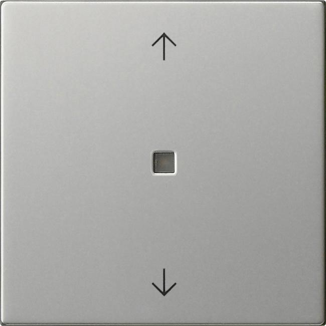 Gira Wippe 1f Pfeile Kontrollf. System 55 5388600, Taster + Schalter, Silber