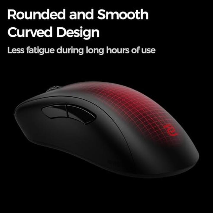 Actual product image BenQ Zowie EC2-DW (Medium) Wireless Mouse for Esports - Gaming Mus - Optisk - 7 knapper - Sort (Wireless)