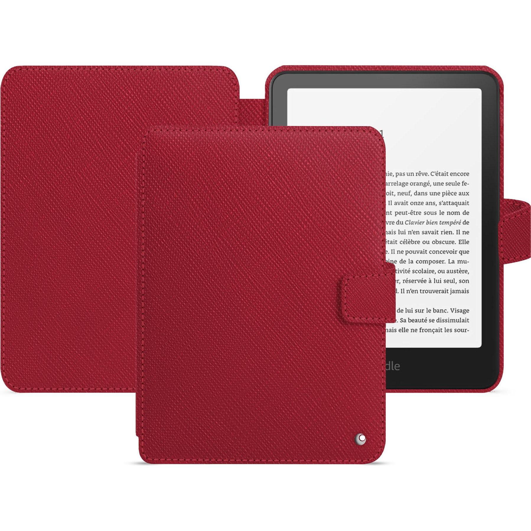 Noreve Guscio Orizzontale In Pelle, Accessori Per Ereader, Rosso