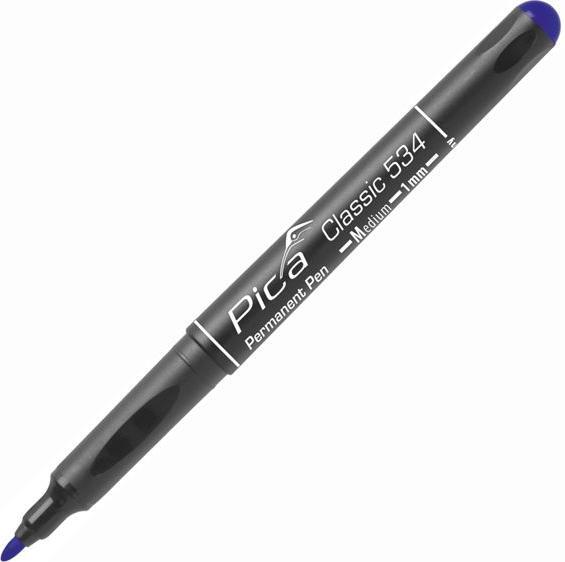 Actual product image Pica Permanent-Pen M, 1,0mm blue (1x)