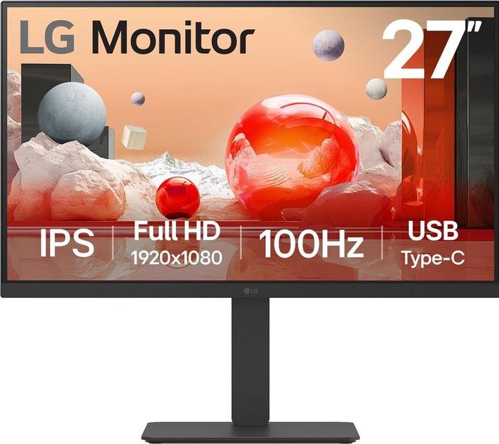 Actual product image LG 27" 27BA650-B (1920 x 1080 pixels, 27")