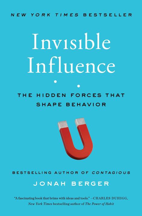 Produktbild Invisible Influence (Englisch, Jonah Berger, 2017)
