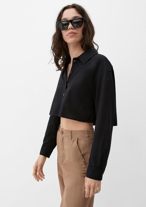 Actual product image S.Oliver Bluse Bluse im Boxy-Schnitt (44)