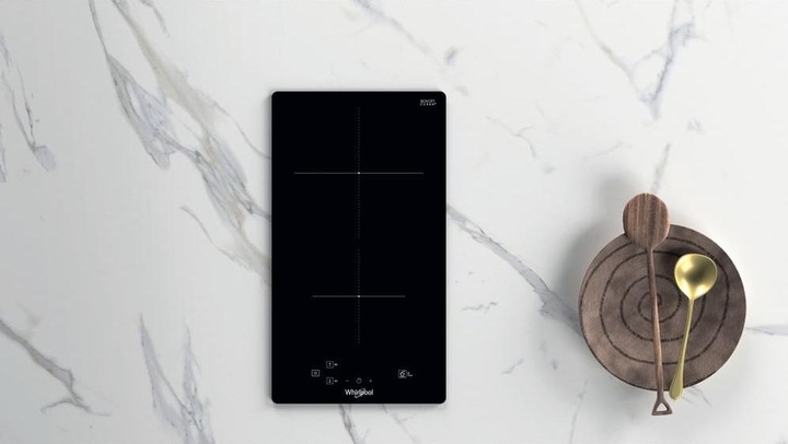 Actual product image Whirlpool WS Q0530 NE, Black, Integrated, 28 cm, zone induction hob, glass ceramic, 2 zone(s)