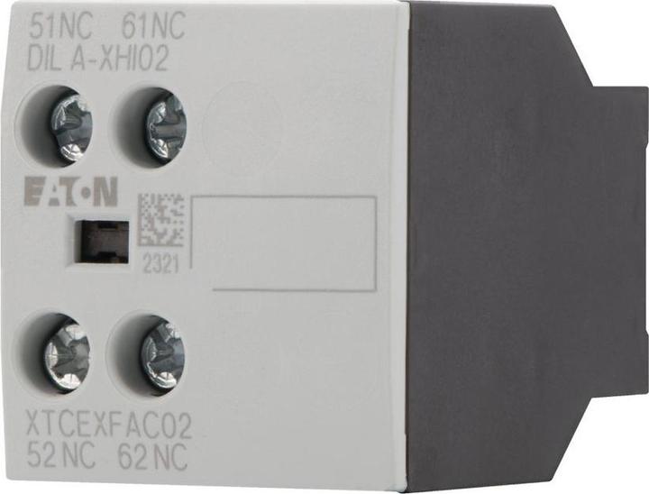 Produktbild Eaton 276420 Hilfsschalterbaustein, 2 Öffner, Aufbau, Schraubanschluss