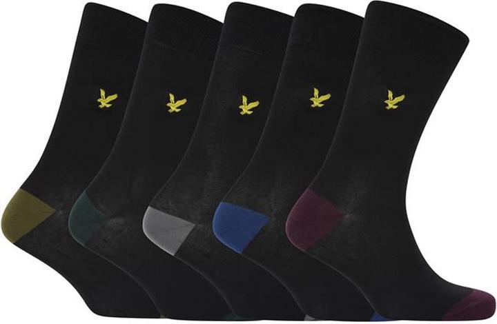 Immagine prodotto Lyle and Scott Calzettoni Contrasto Uomo Misura Confezione 5 (Confezione da 5 pezzi, 40.5 - 45.5)