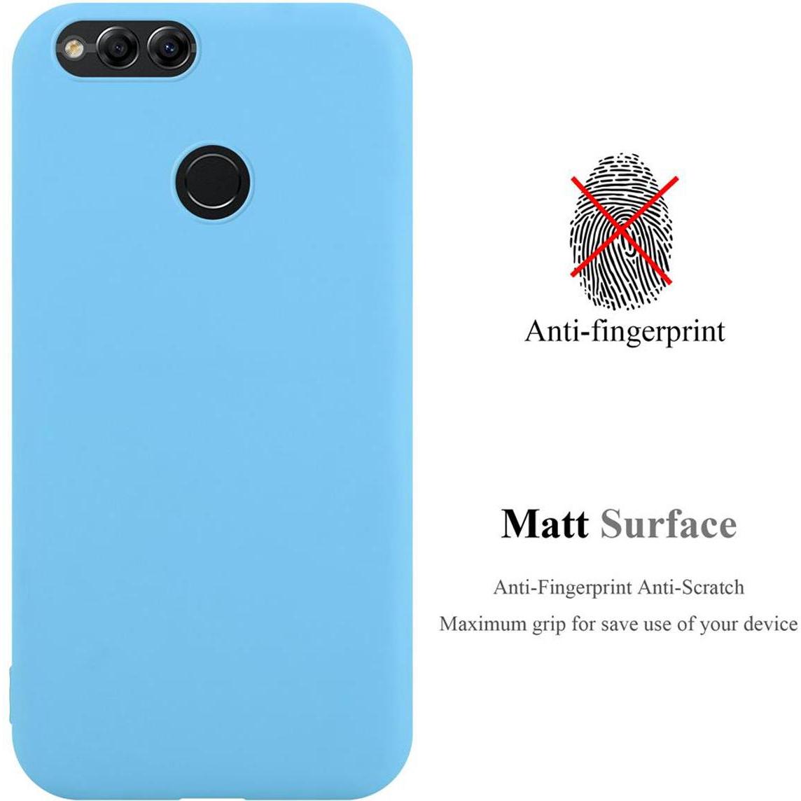 Thumbnail - Cadorabo TPU Candy Cover (Honor 7X), Smartphone Hülle, Blau