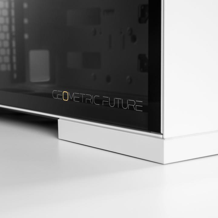 Actual product image Geometric Future Future M8 Lohan Mid tower Pc behuizing, verticaal luchtkanaalontwerp, Wit, GEO-M8-LOW (E-ATX, ATX, Mini-ITX, mATX)