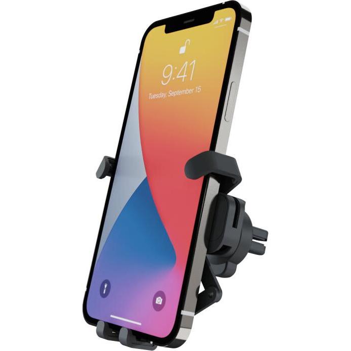 prio universelle KFZ-Halterung GRAVITY für Mobiltelefone schwarz, Smartphone Halterung, Schwarz