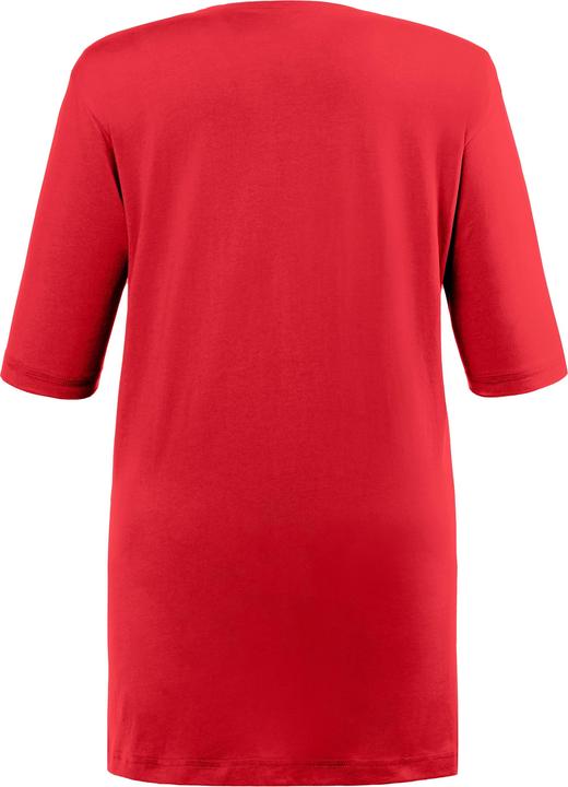 Produktbild Ulla Popken T-Shirt, Rundhalsausschnitt, Relaxed, Halbarm (42, 44)