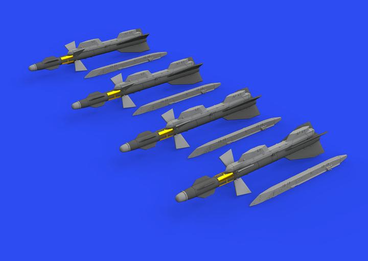 Actual product image Eduard R-27T/T1 / AA-10 Alamo-B 1/72