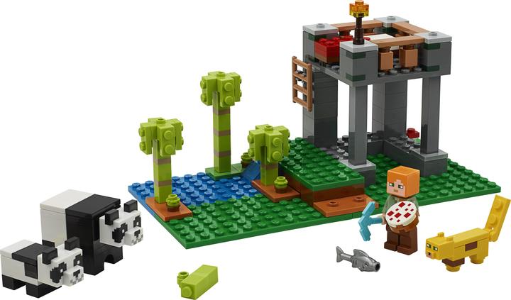 Produktbild LEGO Der Panda-Kindergarten (21158, LEGO Minecraft)
