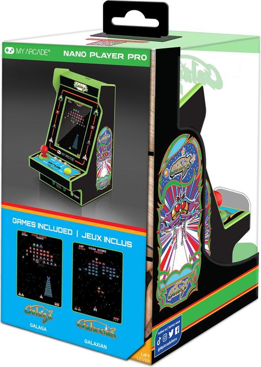 Image du produit MyArcade My Arcade DGUNL-4197 Galaga/Galaxian Nano Player Pro Portable Retro Arcade (2 GAMES IN 1)