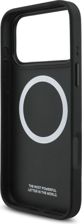 Actual product image BMW Case M Carbon Line & Logo MagSafe for iPhone 17 Pro Max yellow (Apple iPhone 17 Pro Max)