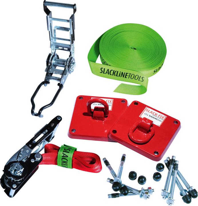 Produktbild Slackline-Tools Slackline-Set Wandfix Air