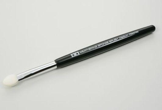 Actual product image Tamiya Weathering brush medium (foam)