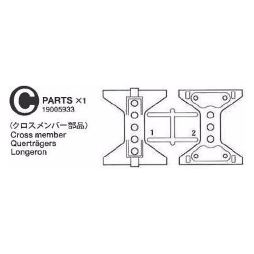 Tamiya C-Teile 56323