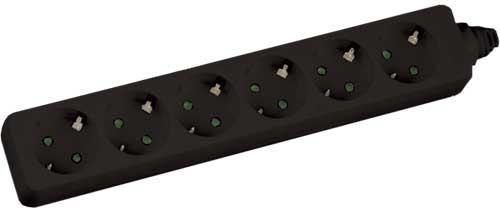 Produktbild InLine Steckdosenleiste (6x, CEE 7/3, 5 m)
