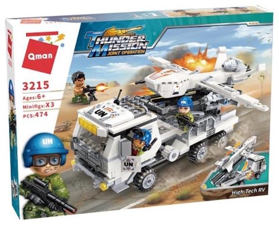 Produktbild Qman Bricks Thunder Mission 3215 High-Tech RV 474pcs for 6+ Years