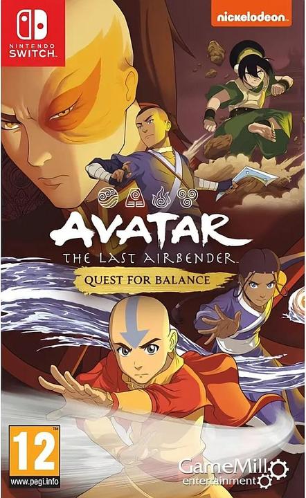 Produktbild GameMill Entertainment Avatar: The Last Airbender - Quest for Balance (Switch, Switch Lite, Switch OLED, DE)