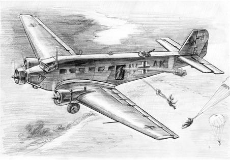 Image du produit Tamiya 1:200 WWII Avion de transport Ju-52