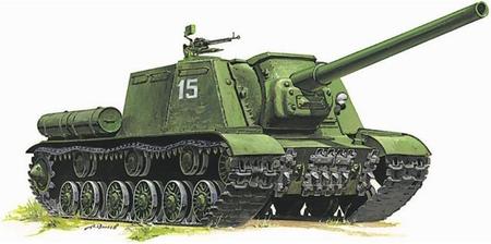 Actual product image Tamiya 1:35 ISU-122 (RR)