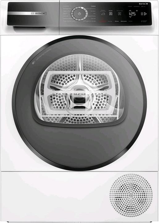 Bosch Hausgeräte 8 Serie WQB245B0IT Freistehender Wäschetrockner Frontlader 9 kg A++ Weiss (9 kg, Rechts)