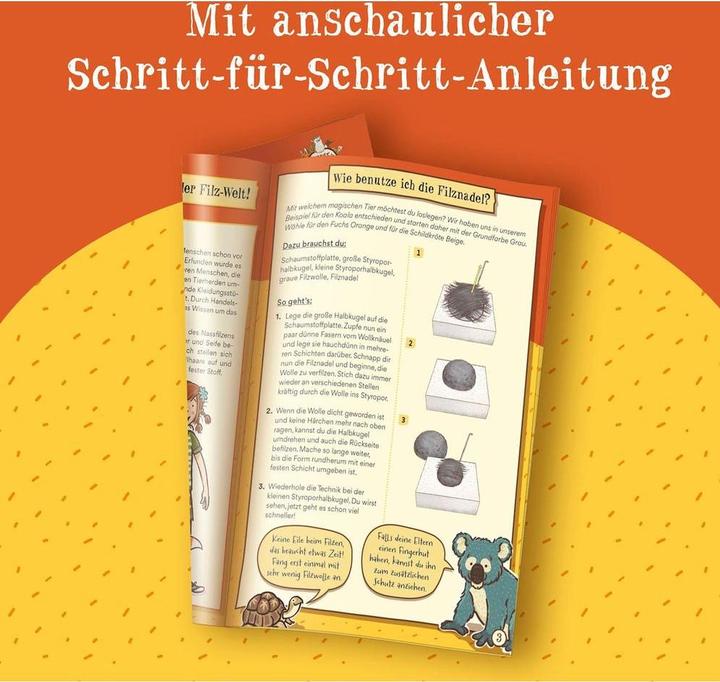 Productafbeelding Kosmos Die Schule der magischen Tiere - Tiere filzen