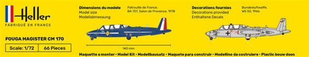 Produktbild Heller STARTER KIT Fouga Magister CM 170