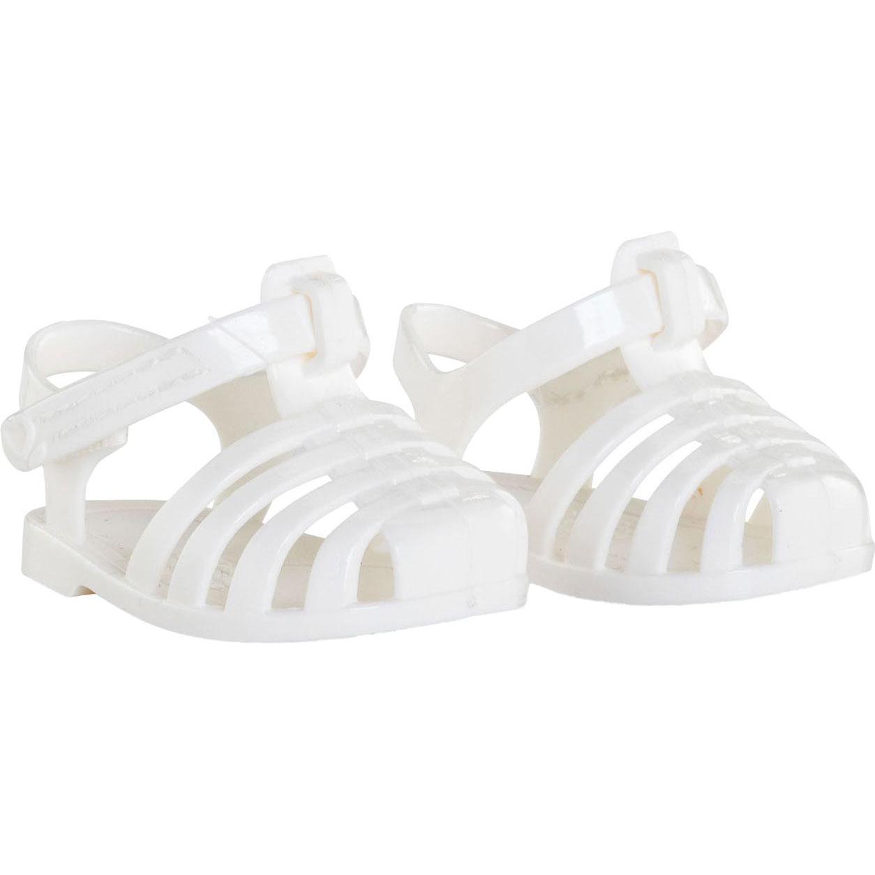 Corolle Mon Grand Poupon Sandalen Weiss, 36 cm