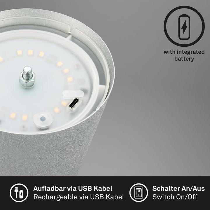 Produktbild Briloner LED Akku Tischleuchte (200 lm)