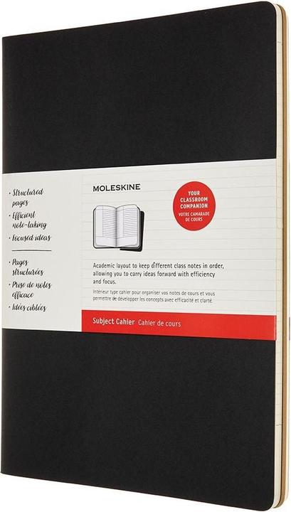 Actual product image Moleskine Notebook study (A4, Special ruling, Soft cover)