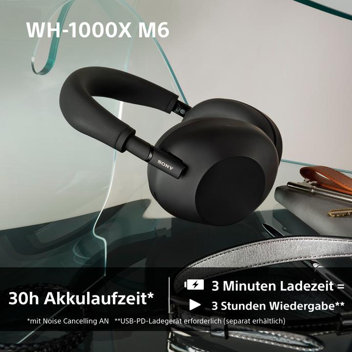 Actual product image Sony WH-1000XM6 (ANC, 30 h, Wireless, Cable)