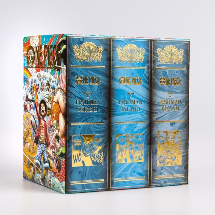 Produktbild One Piece Sammelschuber 7: Fishman Island (inklusive Band 62-70) (Deutsch, Eiichiro Oda, 2025)