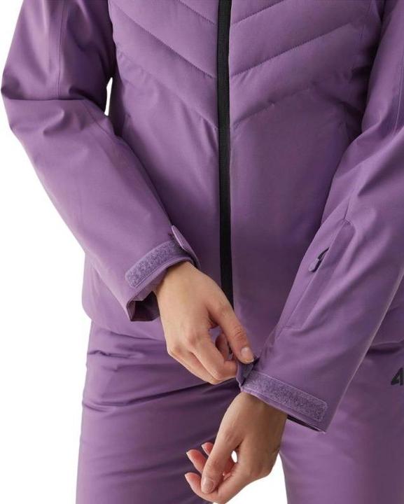 Actual product image 4F Ladies' ski jacket F122 dark purple 4FAW23TJACF122 50S (50)