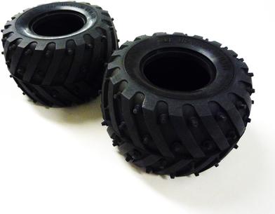 Image du produit Tamiya WR-02/CW-01 Monster Pneus à clous, mous