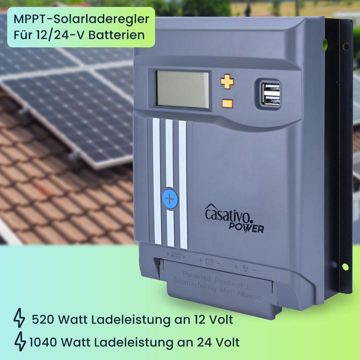 Image du produit Casativo MPPT Solarladeregler