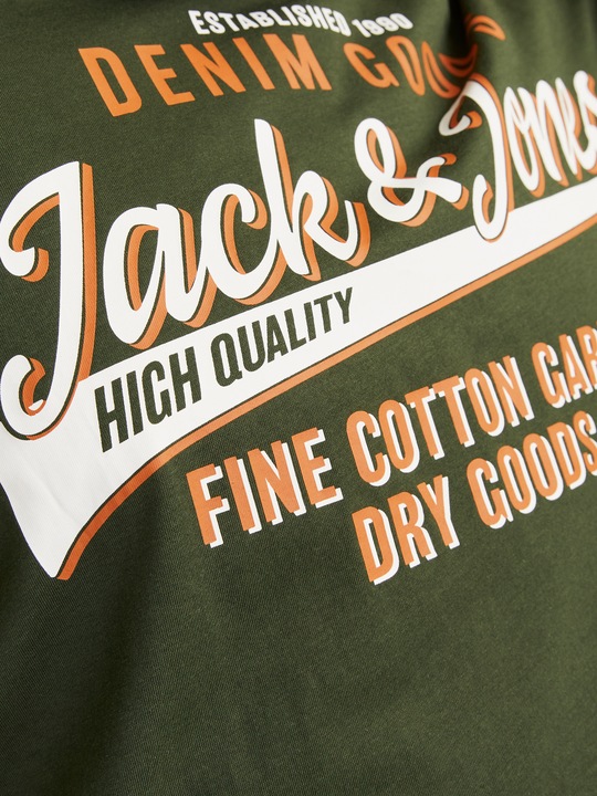Produktbild Jack & Jones Jjelogo Tee Ss O-Neck 2 Col Aw24 S Pls (8XL)