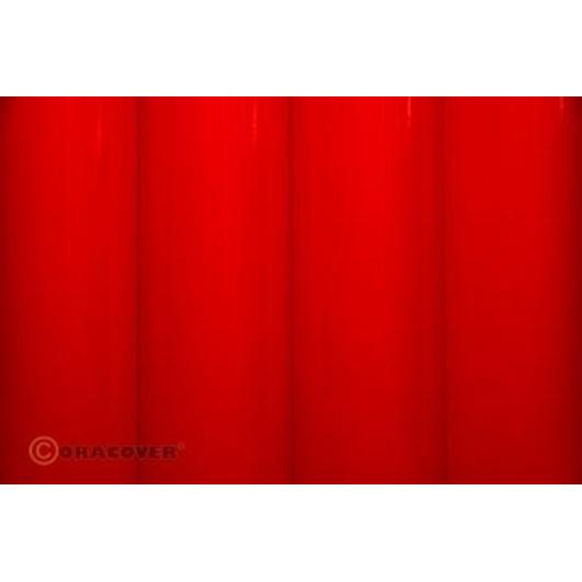 Oracover Orastick fluoreszierend rot 2 Meter Rolle