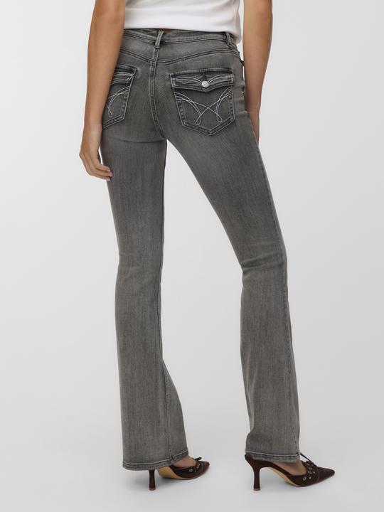 Actual product image Vero Moda VMCAMILLE Niedrige Taille Ausgestellt Jeans Ausgestellt (32)