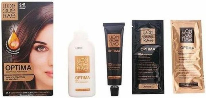 Image du produit Llongueras OPTIMA couleur de cheveux #6.41-bombón chocolat (6.41)