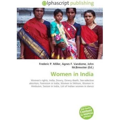 Women in India, Fachbücher von Agnes F. Vandome, Frederic P. Miller, John McBrewster